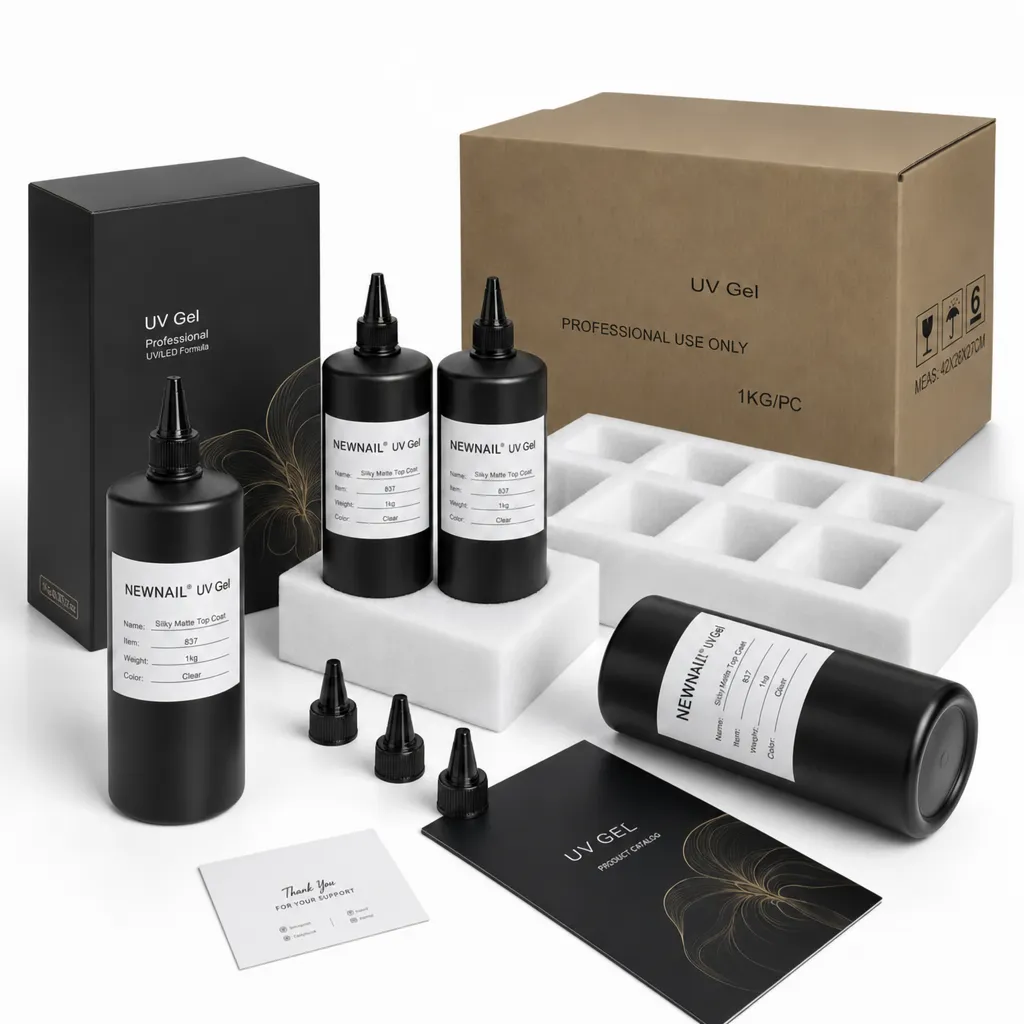 Wholesale NEW NAIL Professional Bulk Gel Polish - 1kg/Gallon High-Pigment UV/LED Soak-Off Gel - Private Label Supply for Salon Chains