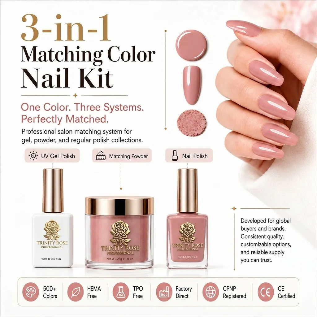 NEW NAIL Professional 3-in-1 Acrylic Dipping Powder